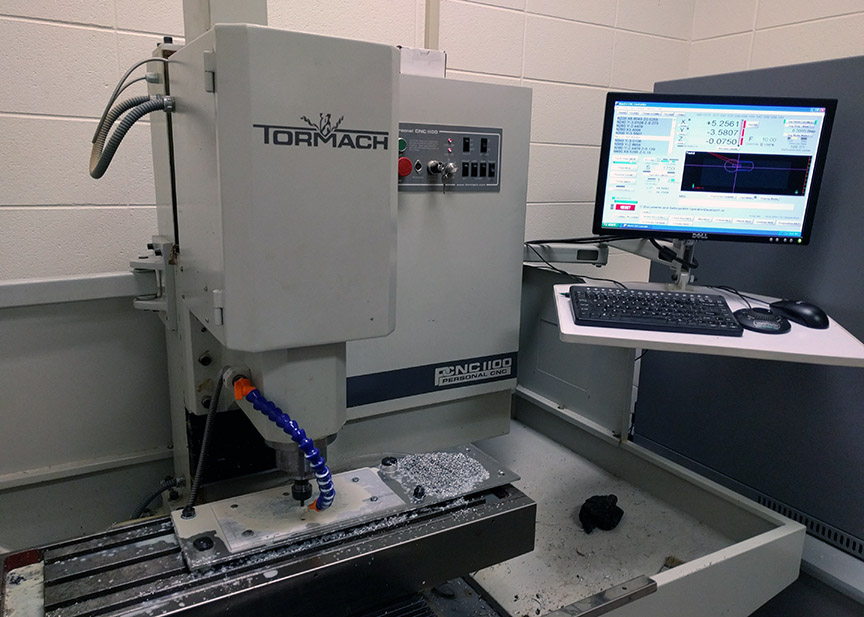 CNC machining the follower base plates