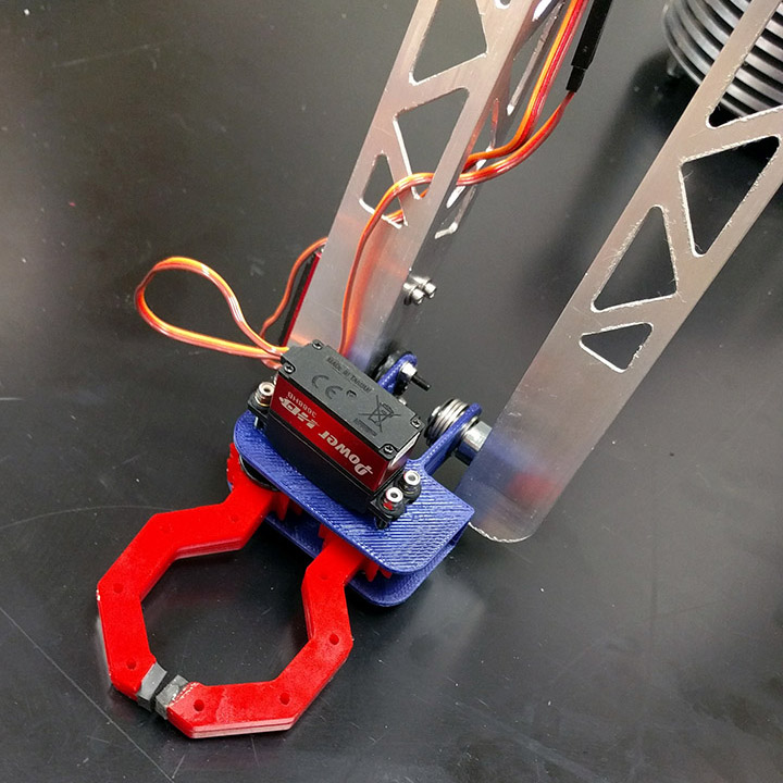 First version gripper.