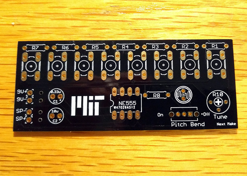 Piano PCB photo